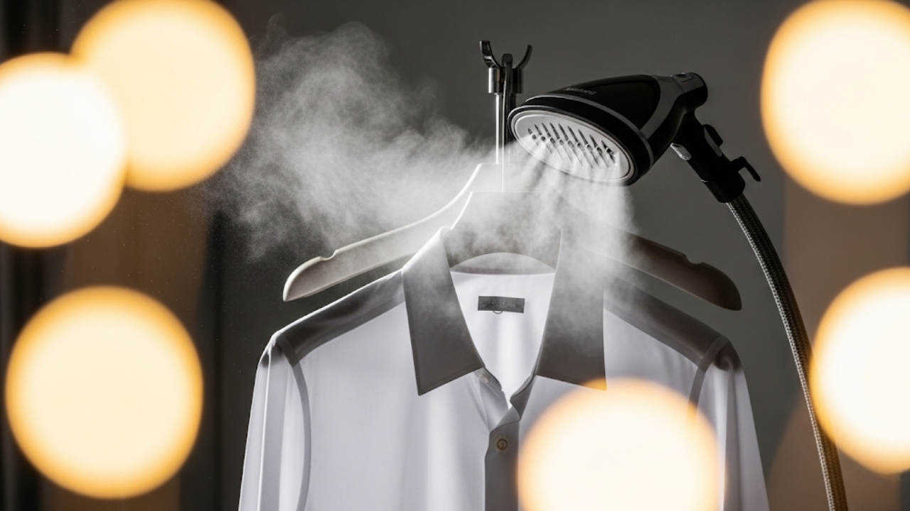 Roupas impecáveis em minutos: a tecnologia que une agilidade e preservação para o seu guarda-roupa.