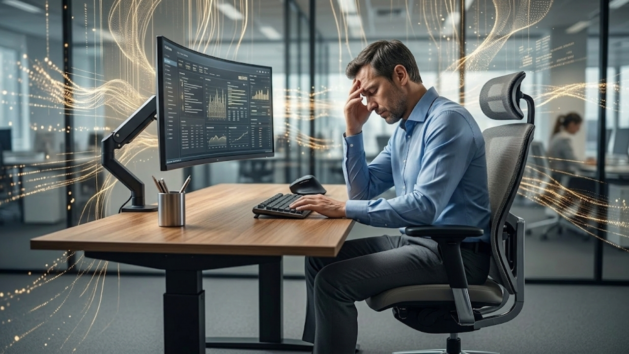 Proteja sua coluna e elimine dores com hábitos ergonômicos simples no seu dia a dia profissional.