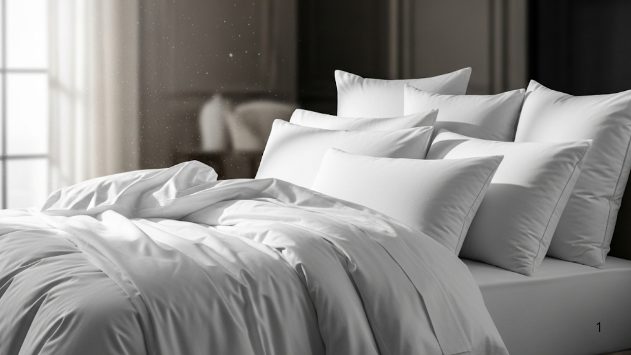 Aprenda técnicas profissionais para manter seus lençóis brancos e macios como novos por muito tempo.