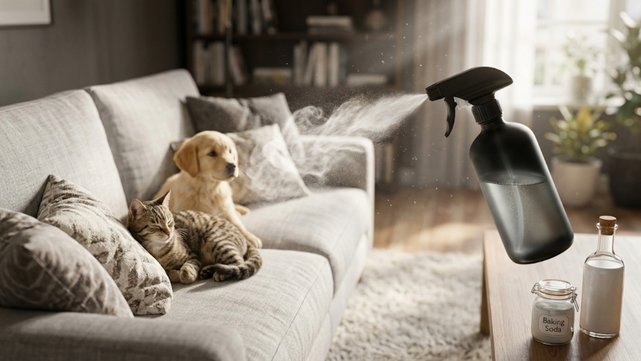 Elimine cheiros fortes e renove o frescor do seu sofá com ingredientes simples e econômicos.
