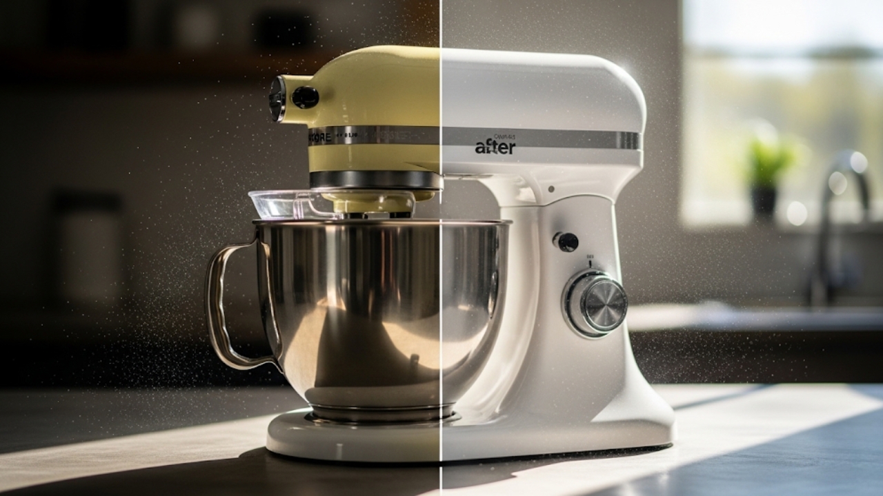 Aprenda a restaurar a cor original dos seus aparelhos e mantenha sua cozinha sempre impecável.