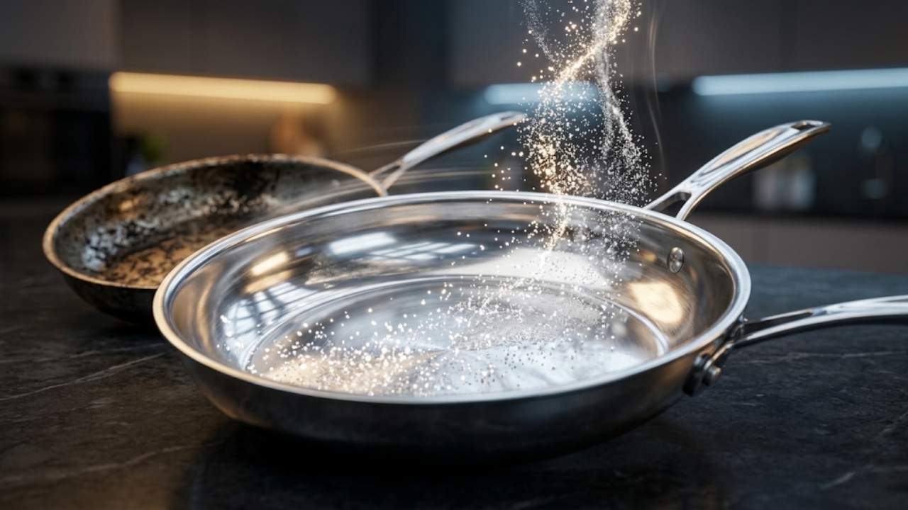 Limpe panelas queimadas sem esponja de aço! Preserve a saúde e a vida útil dos seus utensílios.