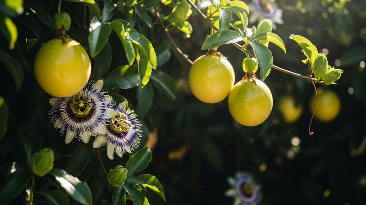 Descubra como o cultivo do maracujá traz paz, beleza e frutos frescos para o seu jardim residencial.