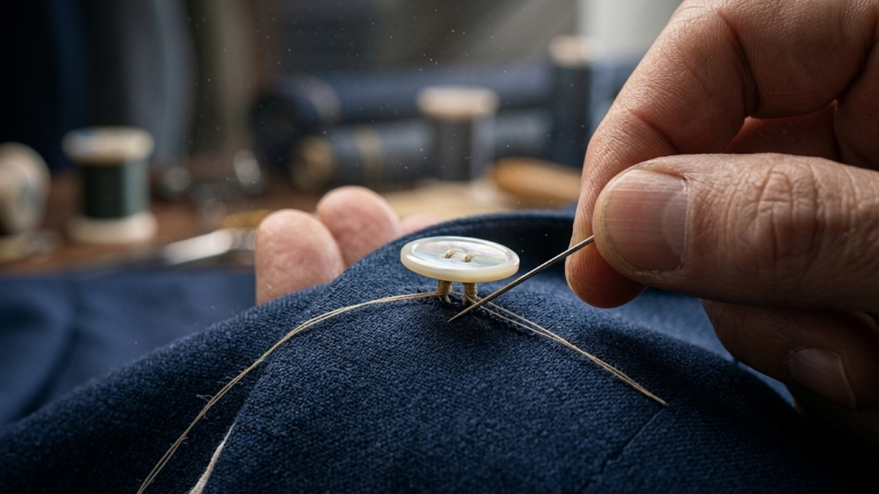 A técnica artesanal que protege as fibras e garante mobilidade total e elegância inabalável.