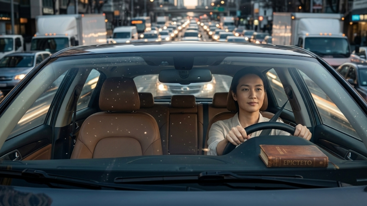 Domine suas reações internas e transforme o estresse do trânsito em inteligência emocional.