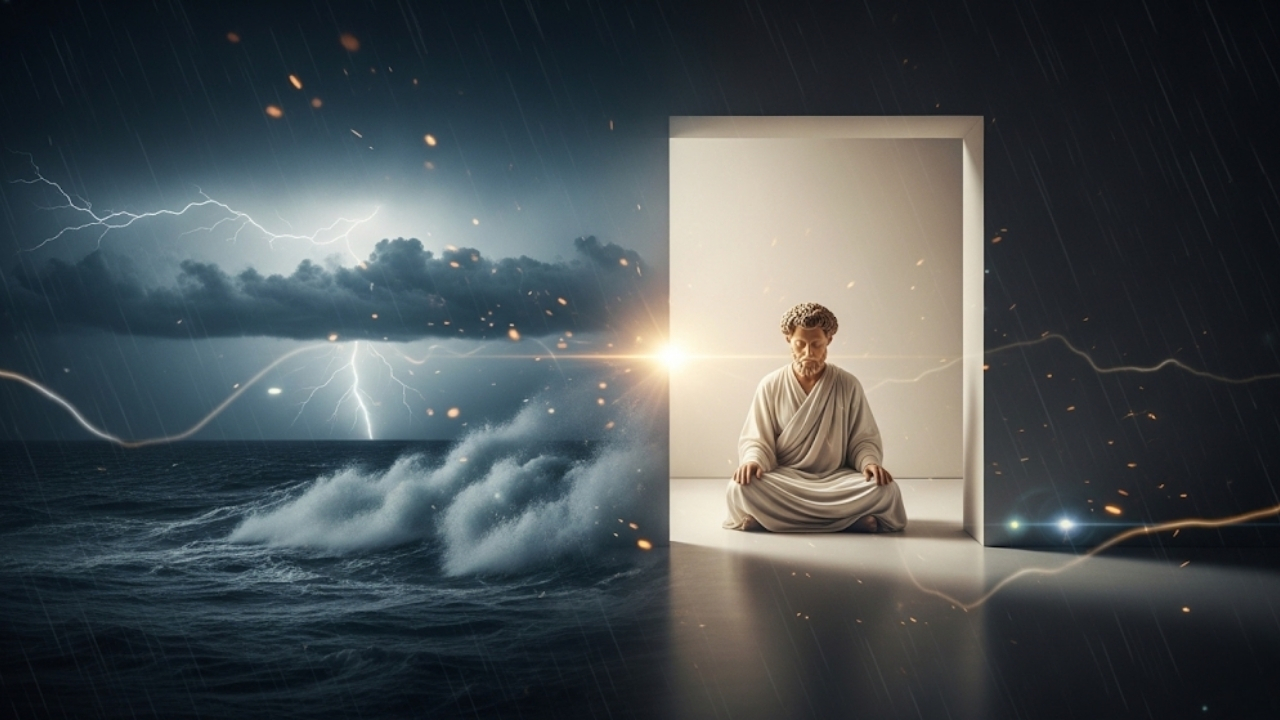 Domine sua mente e transforme o caos em equilíbrio com as meditações de Marco Aurélio.