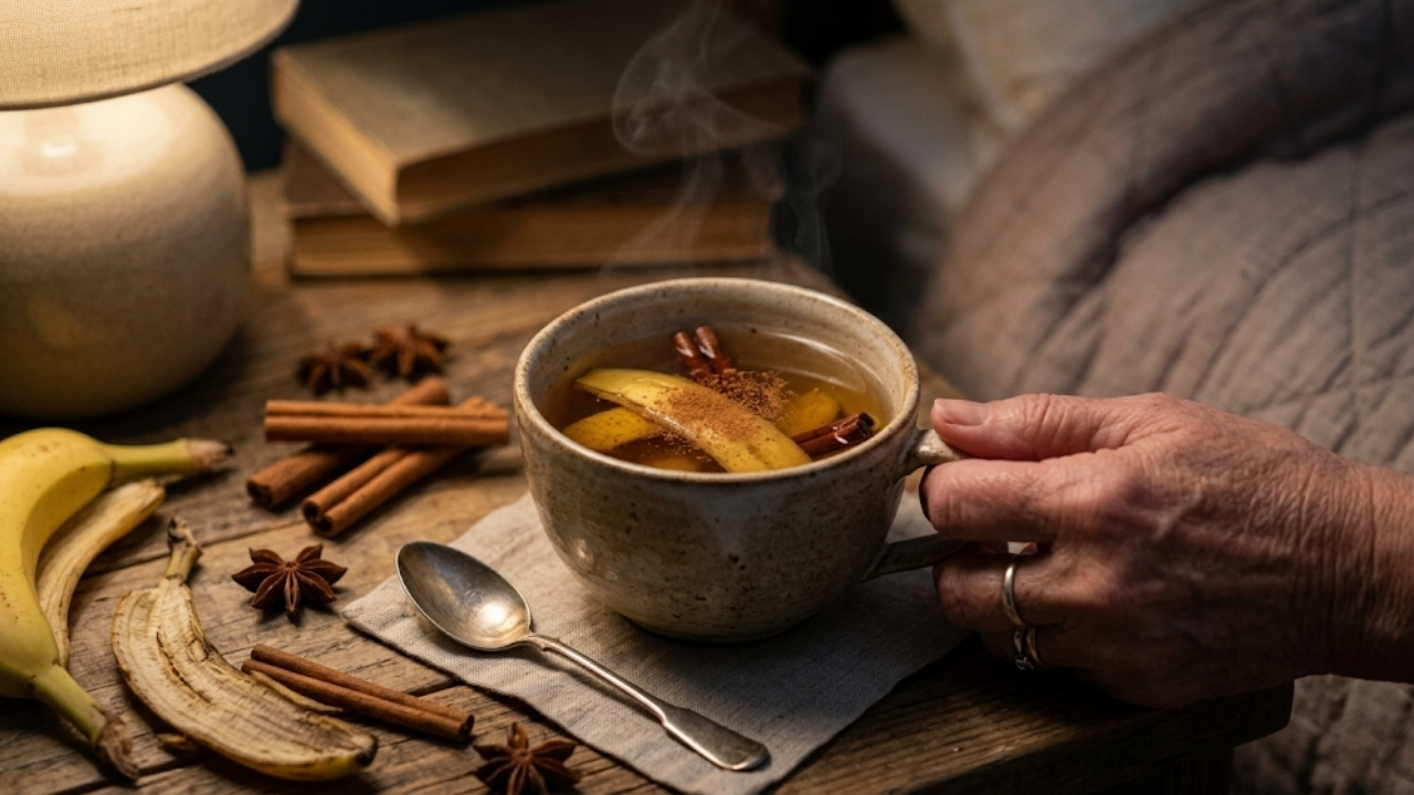 Descubra como nutrientes naturais da casca de banana relaxam o corpo e garantem um sono restaurador.