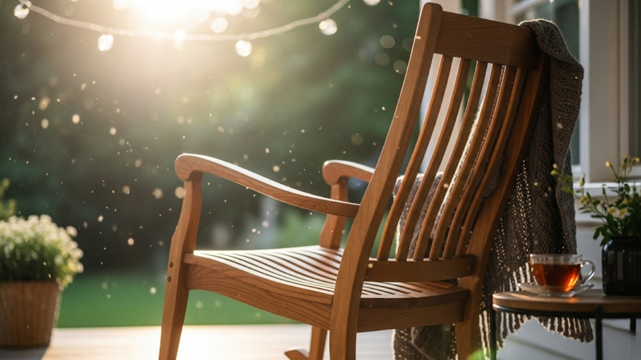Transforme seu lar em um santuário de paz com o balanço que restaura a mente e o corpo.