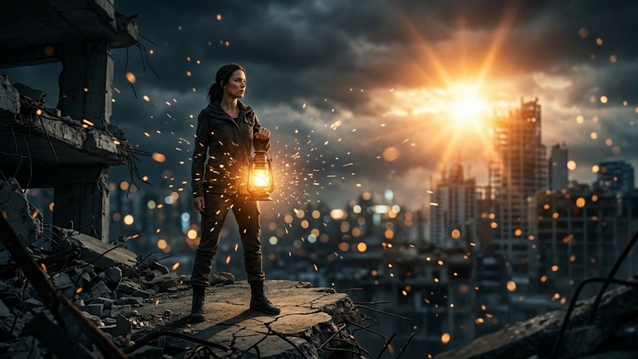 A resiliência humana é a luz que guia na superação dos desafios.