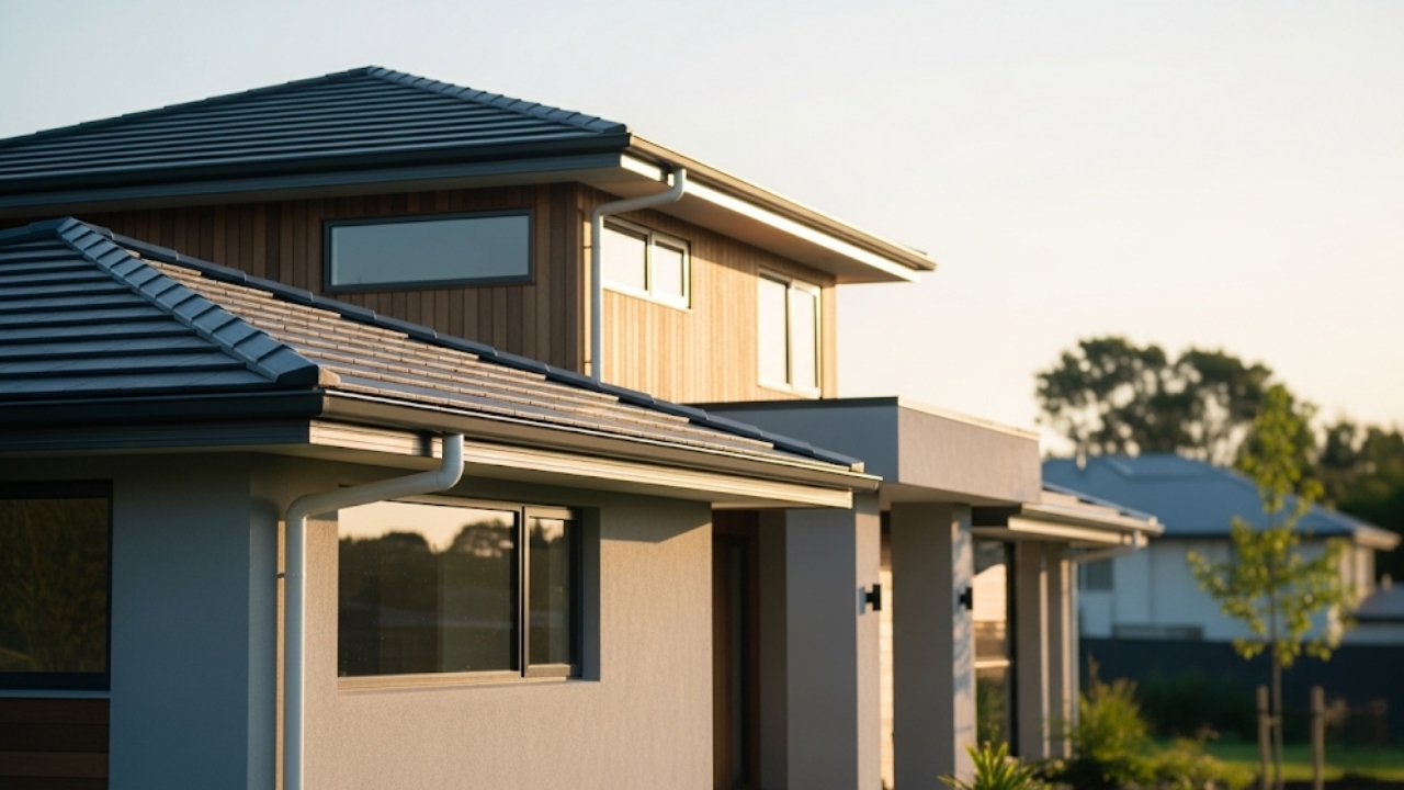 Proteja sua casa com durabilidade e estilo usando sistemas eficientes de escoamento pluvial.