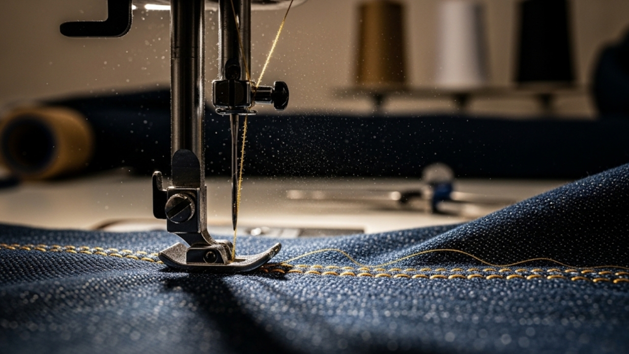 Domine as agulhas certas e técnicas profissionais para elevar o nível das suas reformas em sarja.