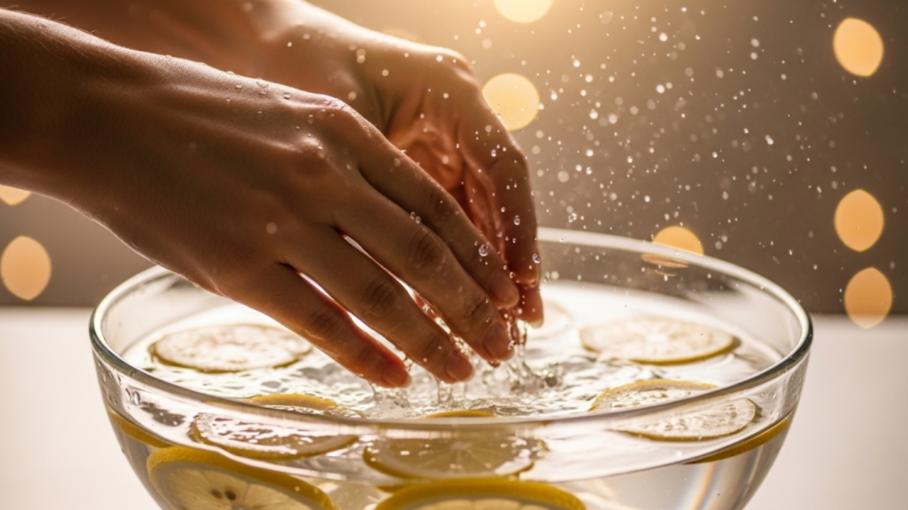 Recupere a brancura e saúde das unhas com técnicas simples de ácido cítrico.