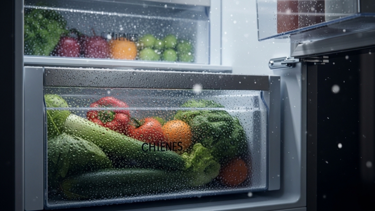 Resolva o acúmulo de água na gaveta e mantenha seus alimentos frescos com dicas simples de drenagem.