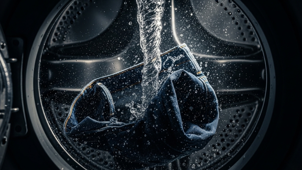 Descubra a técnica de lavagem que blinda suas roupas escuras contra o desgaste e desbotamento.