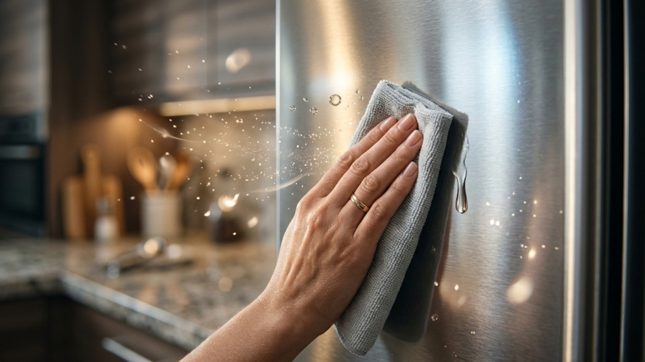 Aprenda a selar poros do metal e eliminar marcas de dedo com o truque profissional do óleo de bebê.