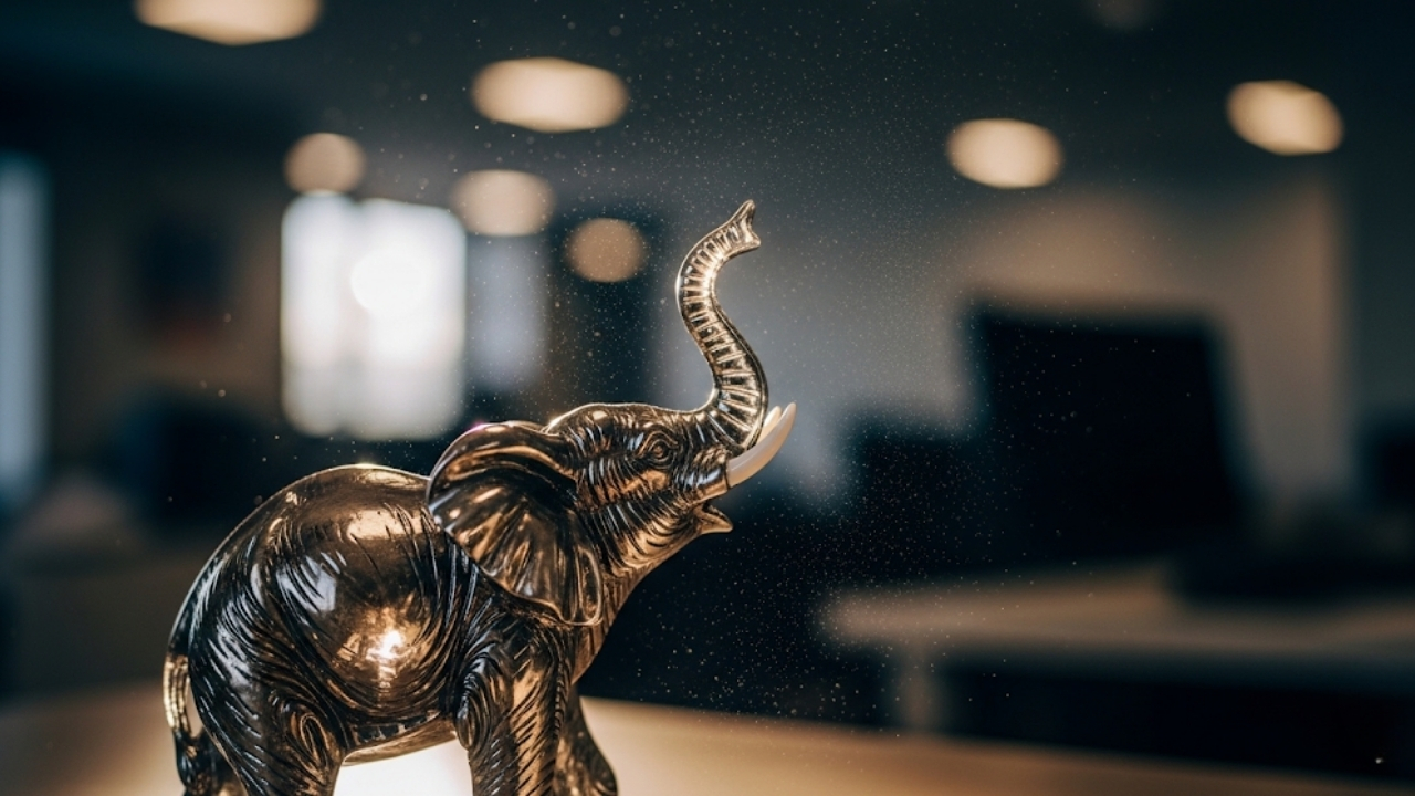 Atraia riqueza e proteja seu patrimônio com o uso estratégico do elefante de resina no Feng Shui.