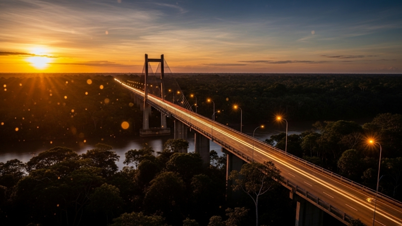 Descubra a fascinante conexão terrestre entre o Amapá e a França no coração da Amazônia.