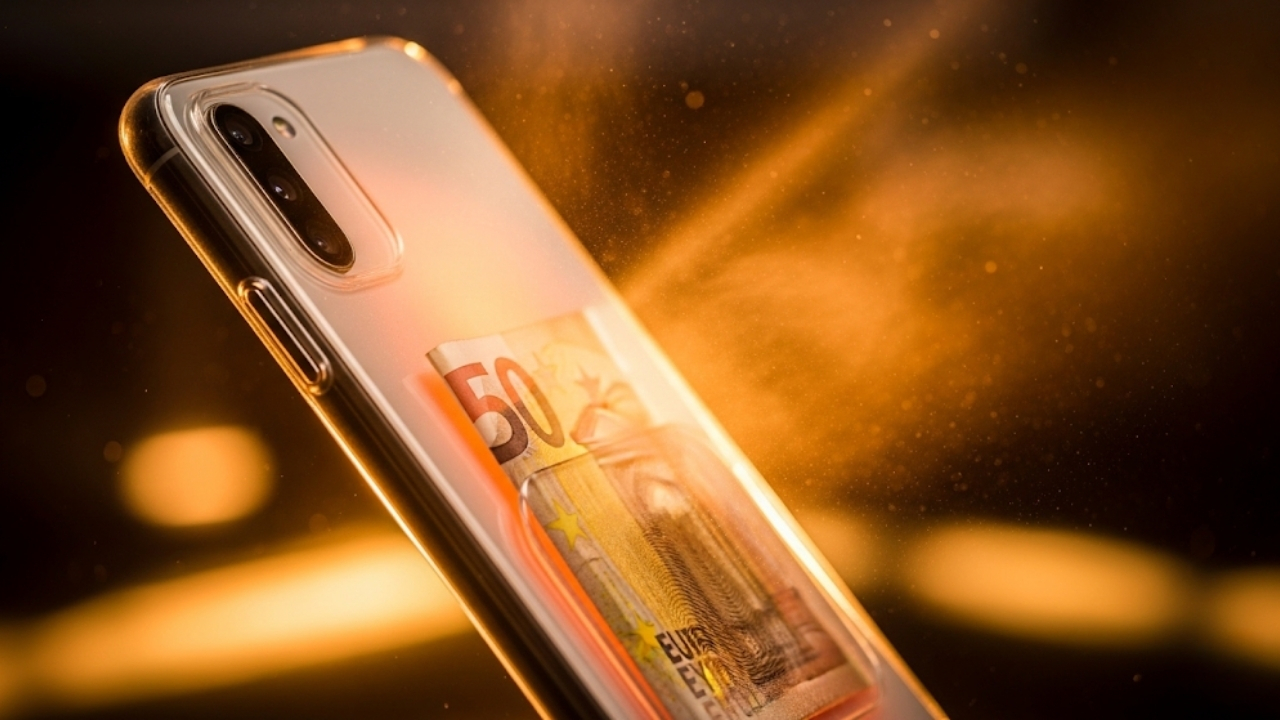 Entenda como o hábito de guardar dinheiro no celular destrói seu aparelho e compromete sua saúde.