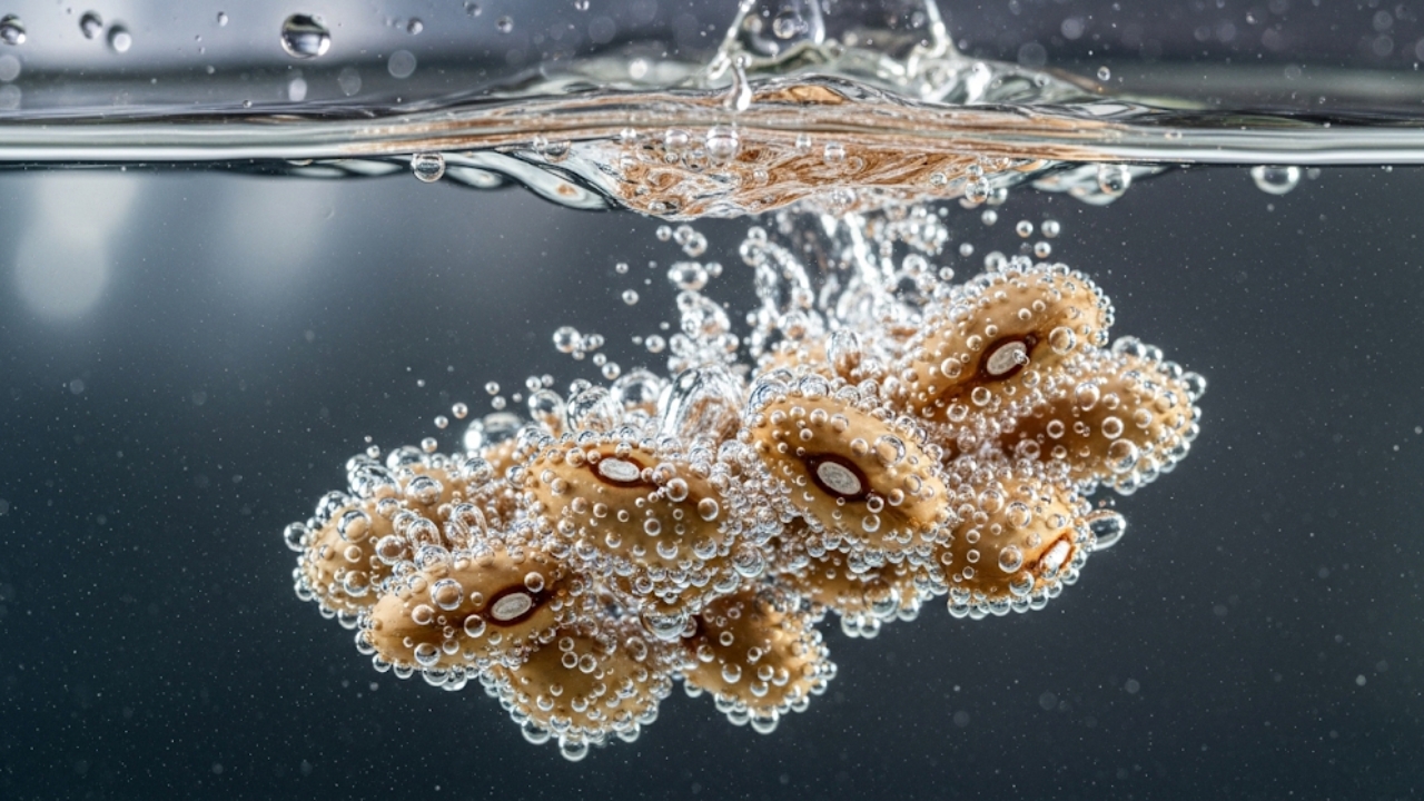 Técnicas de demolho para uma digestão leve e livre de desconforto abdominal.