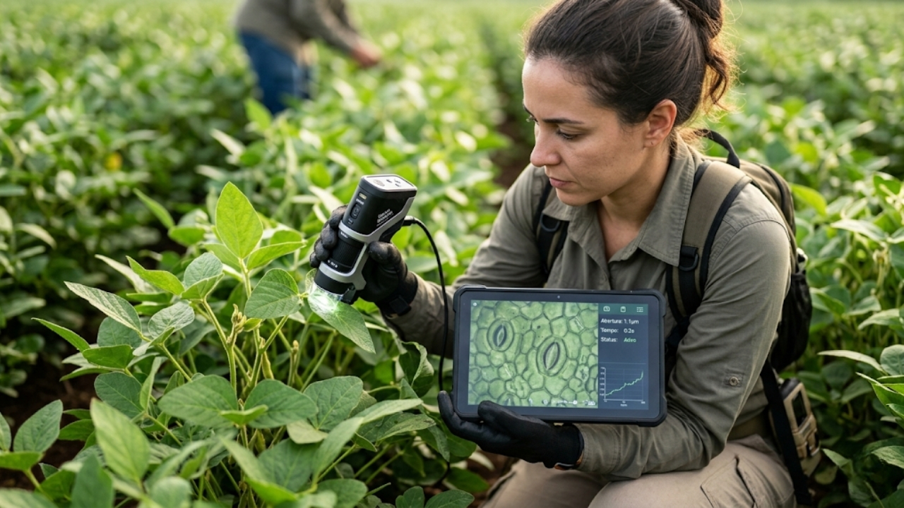 Saiba como o monitoramento celular em tempo real otimiza a irrigação e previne doenças na lavoura.