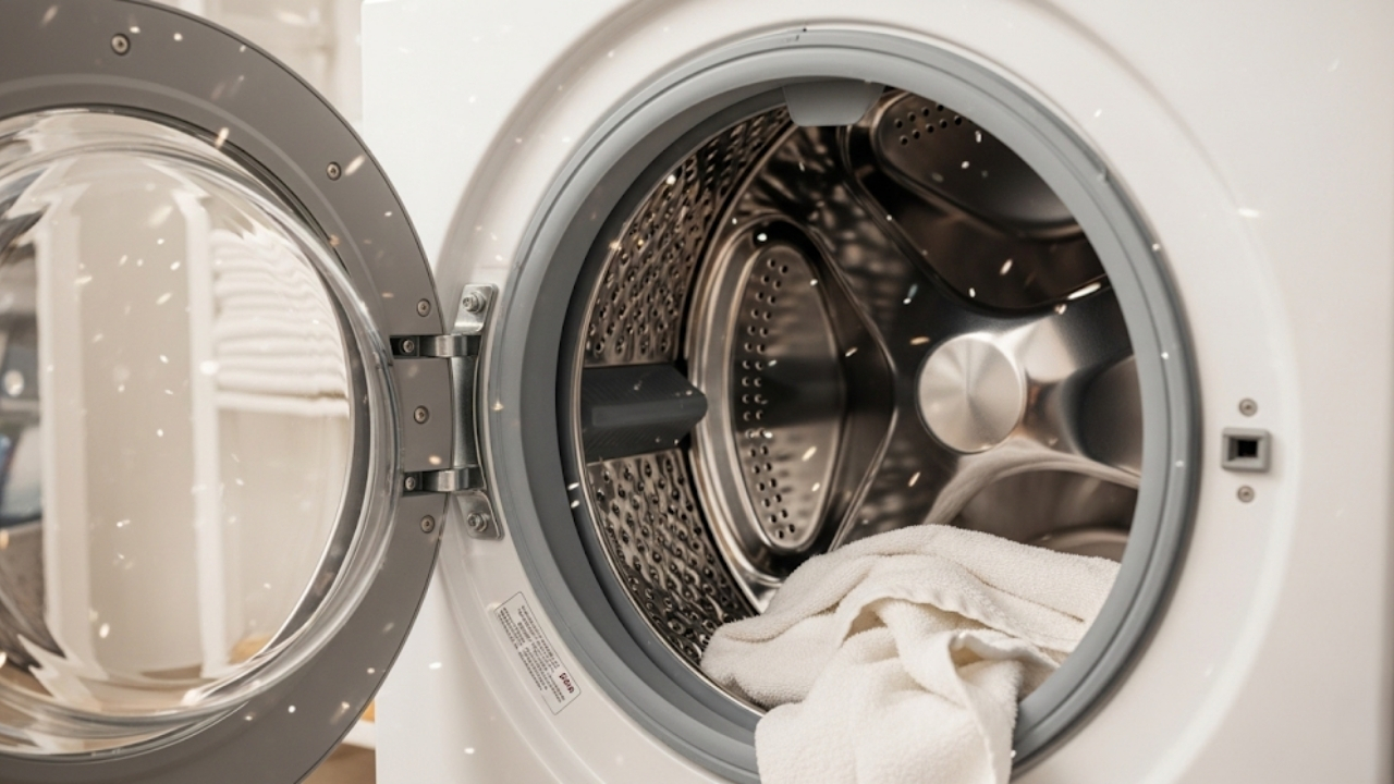 Descubra como eliminar resíduos e manchas pretas das suas roupas com manutenção simples.
