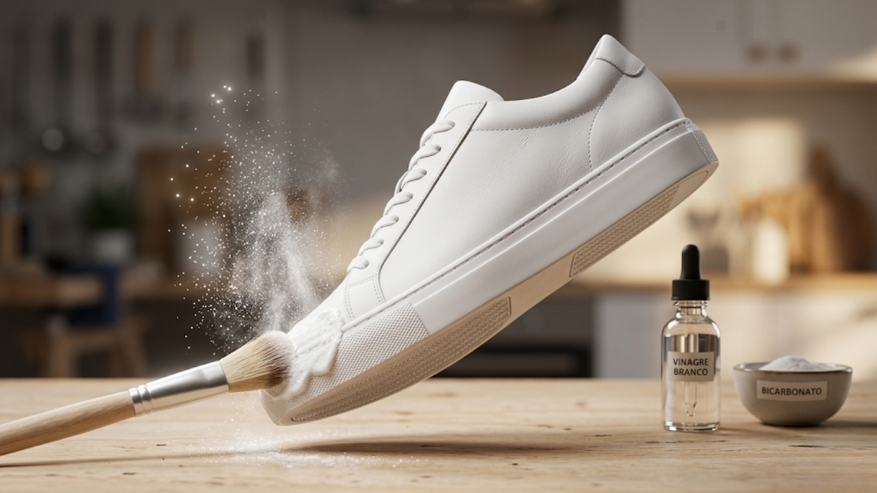 Recupere o visual novo do seu calçado com técnicas simples e produtos que você tem em casa.