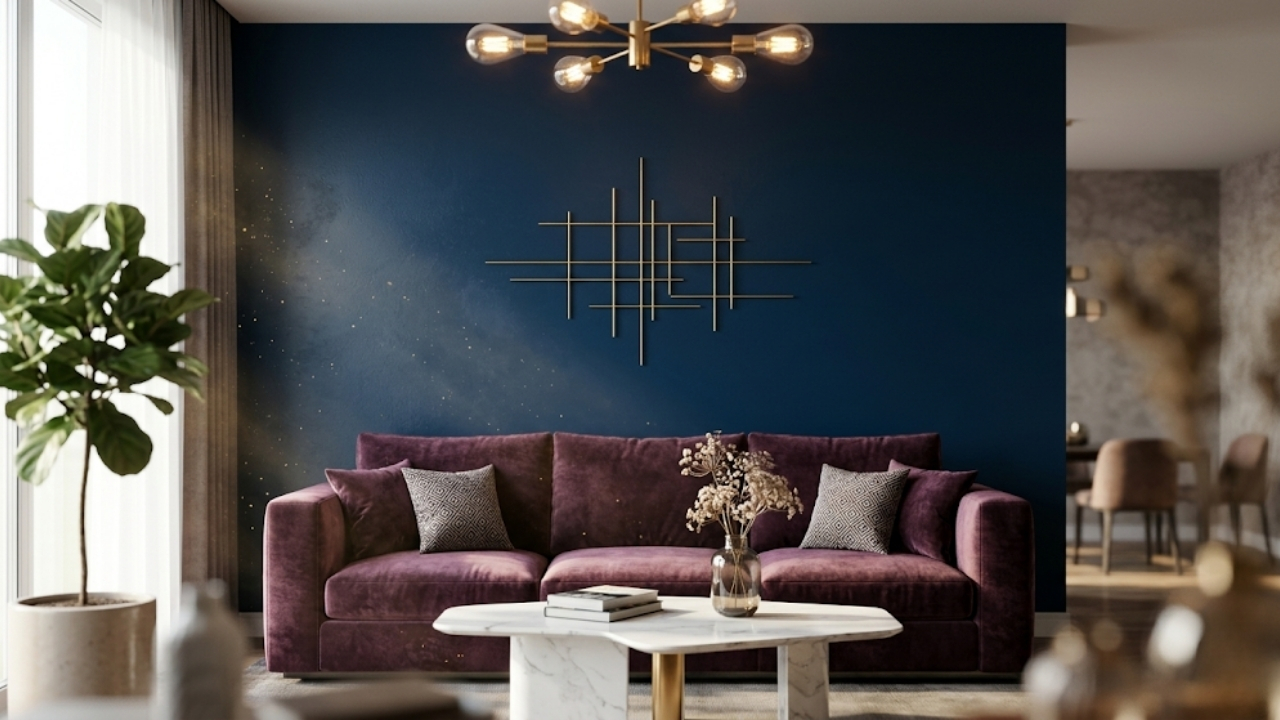 Transforme seu lar com tons profundos que unem elegância, conforto visual e personalidade moderna.