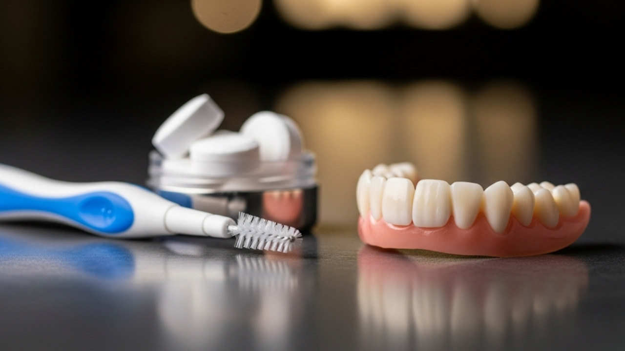 Aprenda a higienizar sua prótese corretamente e evite infecções graves na sua gengiva.