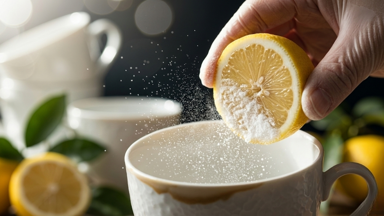 Aprenda a remover manchas de café e preservar a beleza de suas louças finas com métodos naturais.