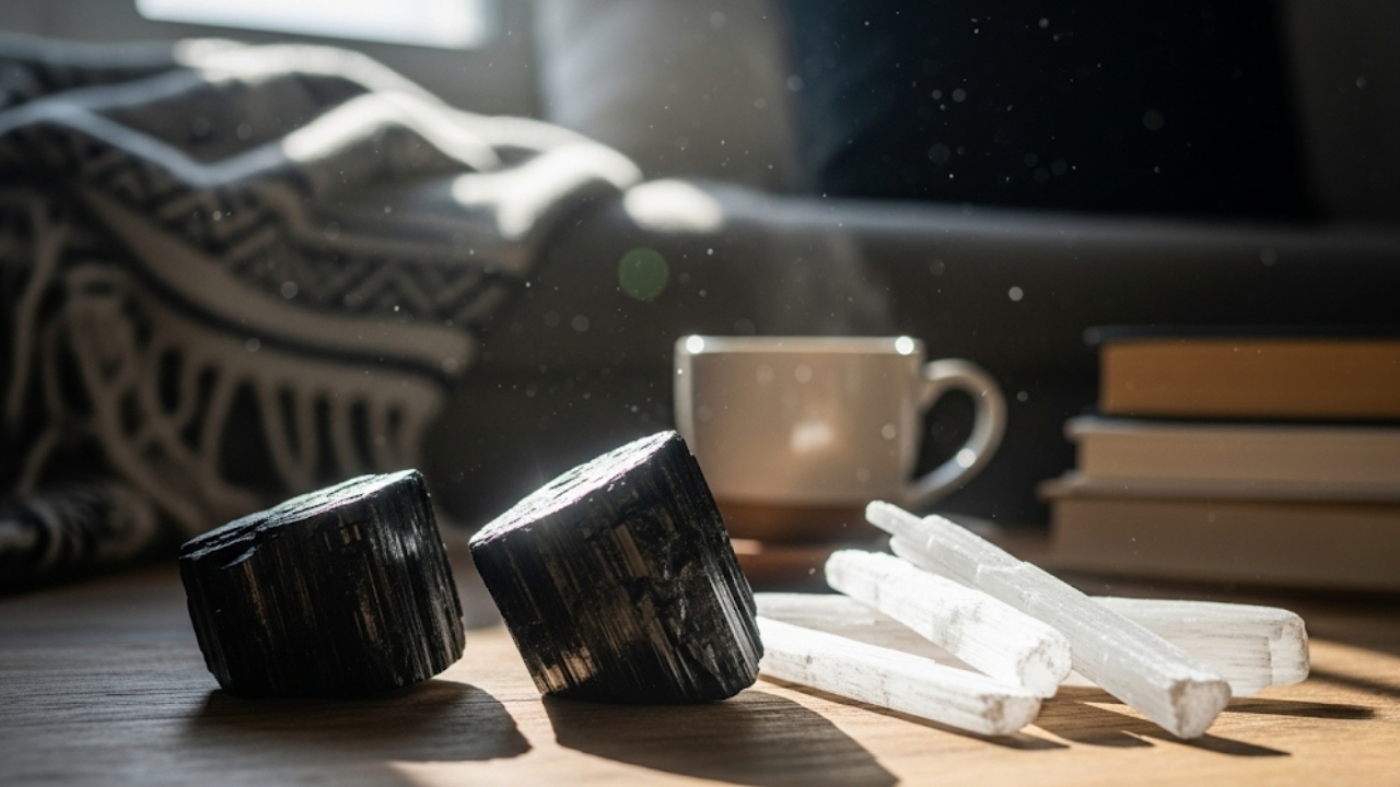 Aprenda a restaurar a paz e o equilíbrio da sua casa com elementos naturais e cristais.