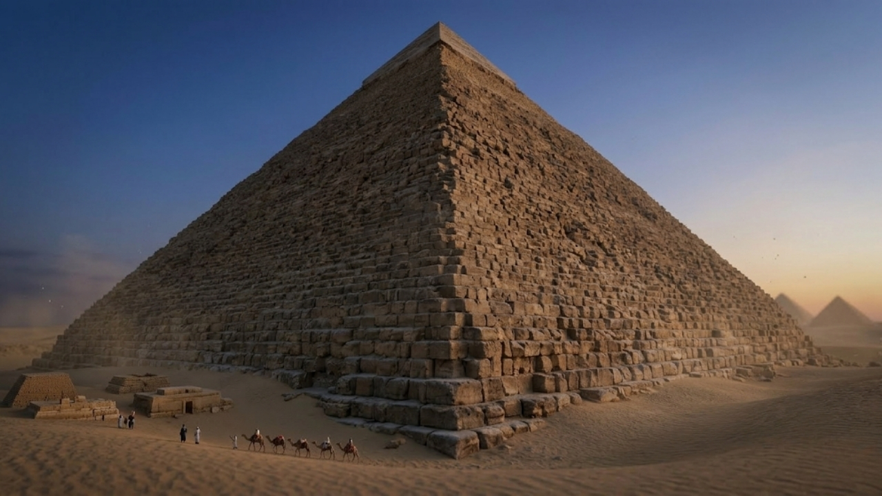 Tecnologias de ponta revelam estruturas misteriosas sob as areias milenares do Egito.