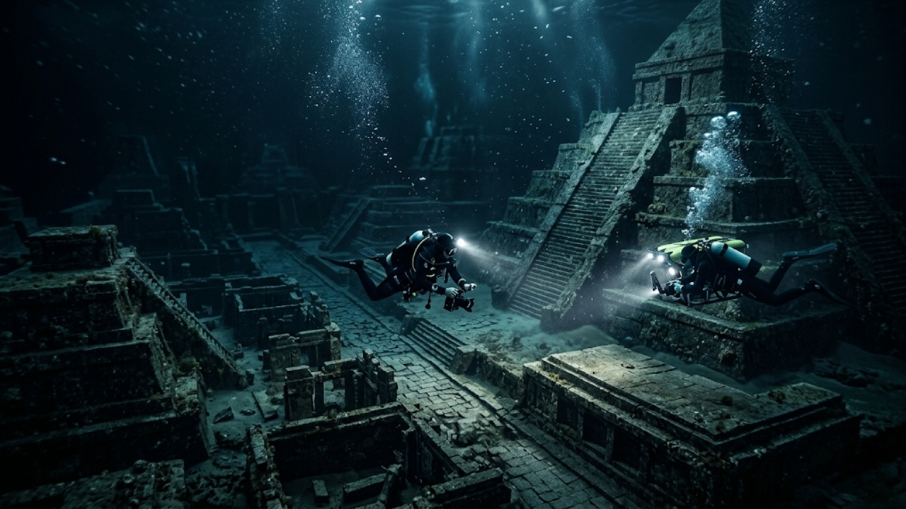 Revelações no Fundo do Lago: Pirâmides Subaquáticas Desafiam a História