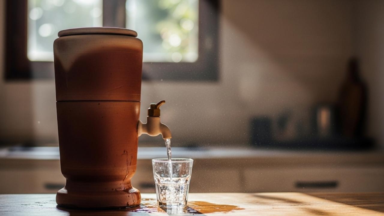 Garanta água fresca, pura e alcalina com o sistema de filtragem mais eficiente e sustentável.