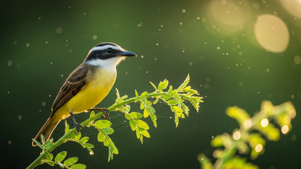 Descubra como o bem-te-vi elimina pragas e garante uma colheita orgânica totalmente saudável.