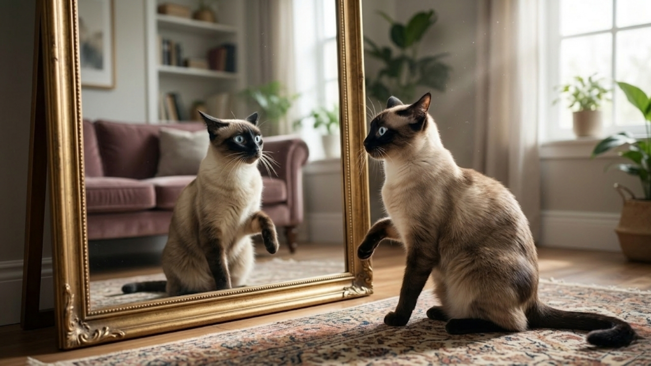 Entenda por que o reflexo estressa seu pet e como tornar o ambiente doméstico mais seguro.