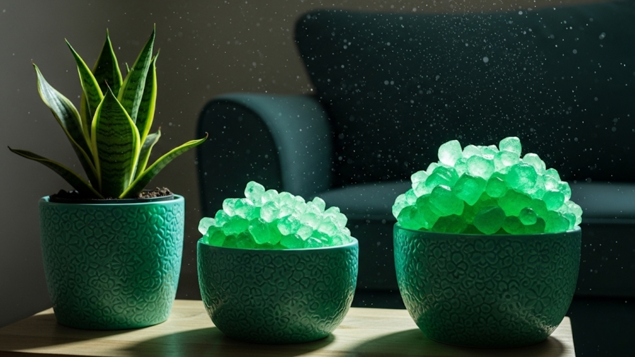 Renove as energias e traga paz profunda unindo a beleza mineral à vitalidade das suas plantas.