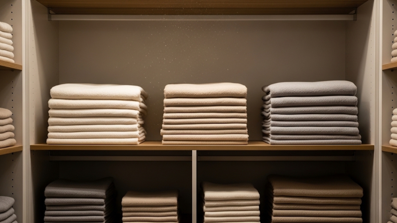 Otimize seu armário com mantas tecnológicas: conforto térmico sem ocupar volume excessivo.