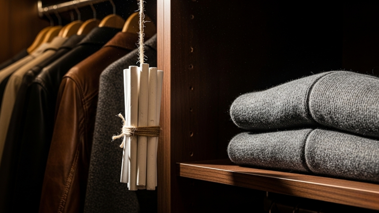 Proteja suas roupas de couro e lã da umidade com uma solução simples, barata e muito eficiente.