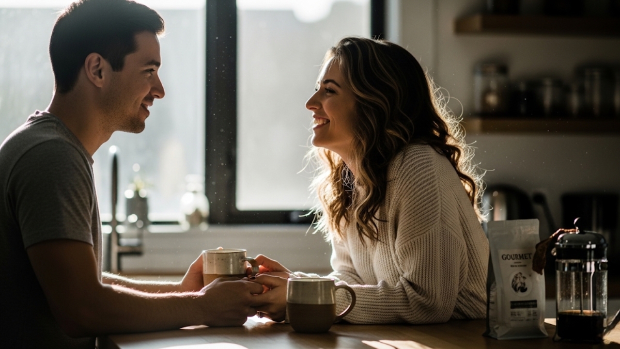 Legendas sinceras fortalecem a união e humanizam a presença digital do casal.