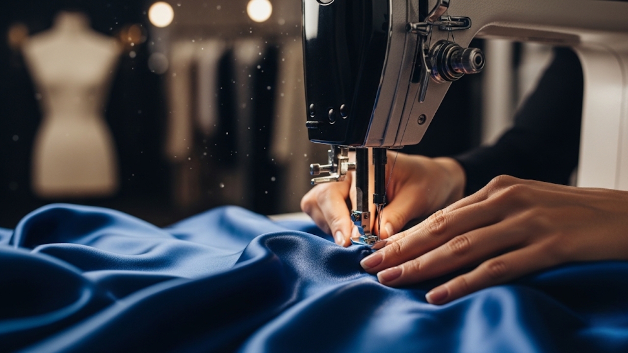 Aprenda técnicas profissionais para acabamentos impecáveis em peças de gala sofisticadas.