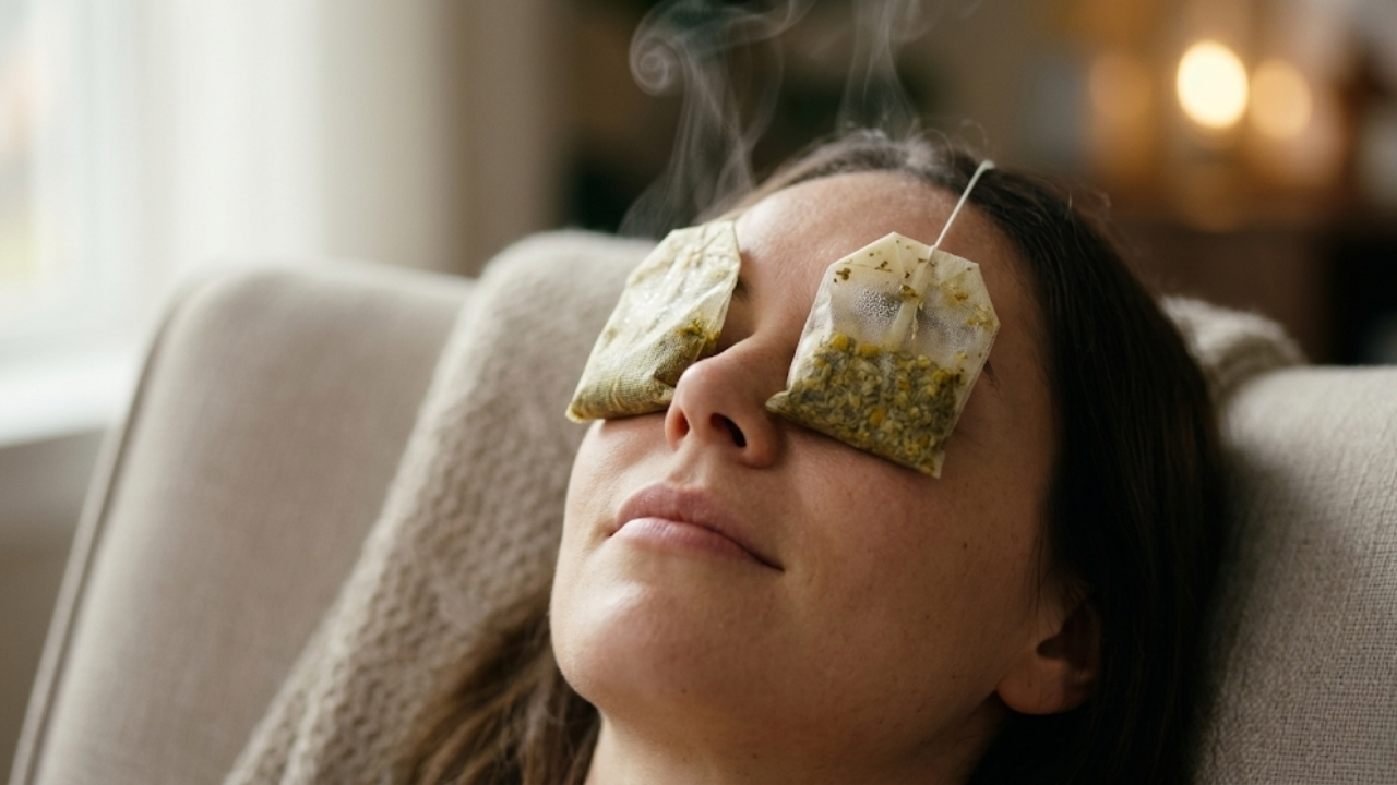 Descubra como a camomila alivia o cansaço visual e reduz o inchaço diário de forma natural.