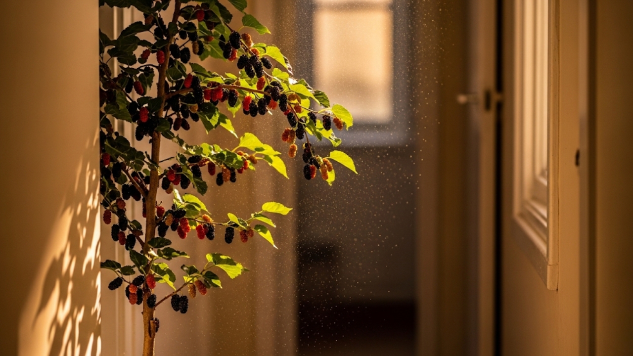 Transforme corredores estreitos em pomares produtivos com o cultivo ideal da amoreira-preta.