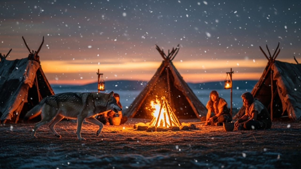 Descubra como a parceria milenar com lobos garantiu a sobrevivência e evolução da nossa espécie.