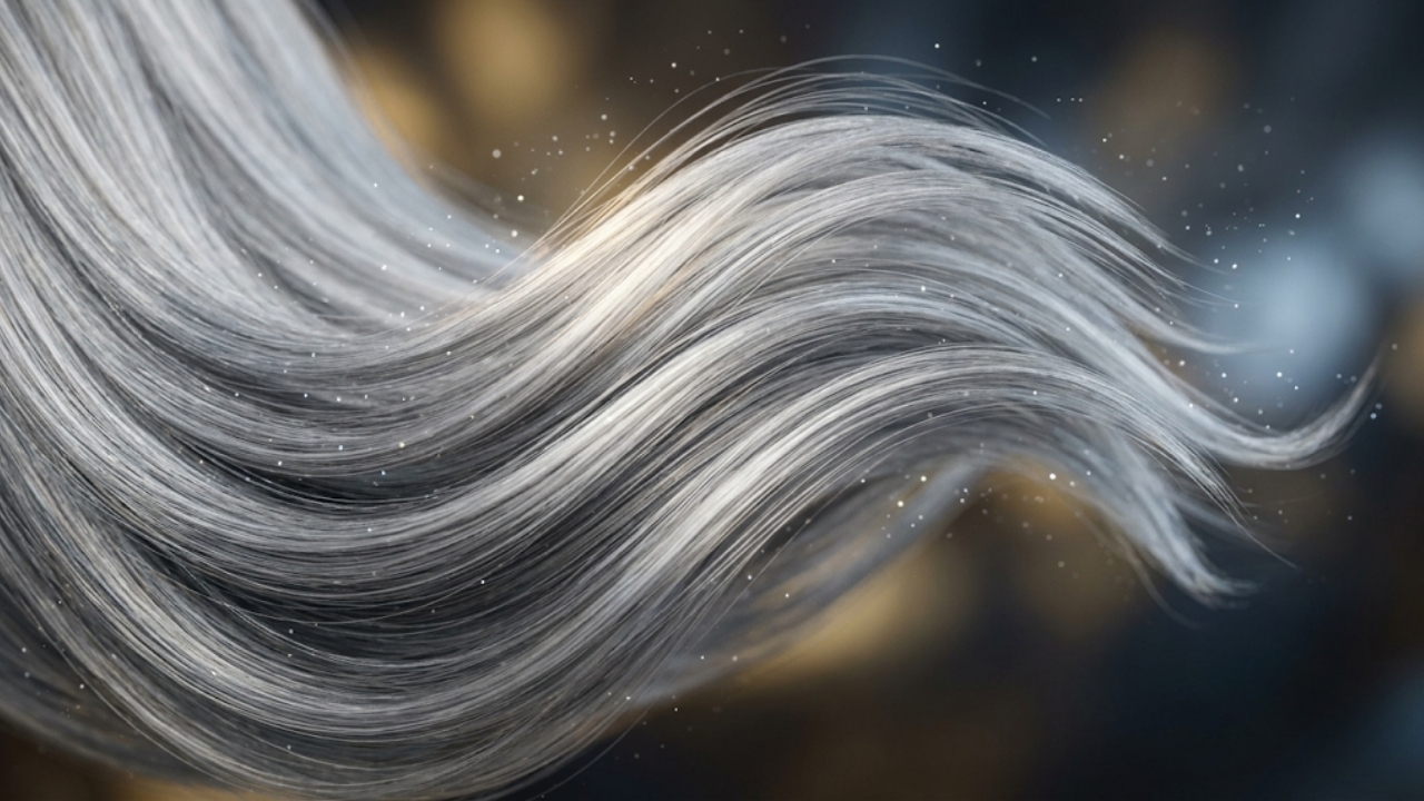 Descubra como manter seus cabelos grisalhos saudáveis, hidratados e livres do amarelamento.