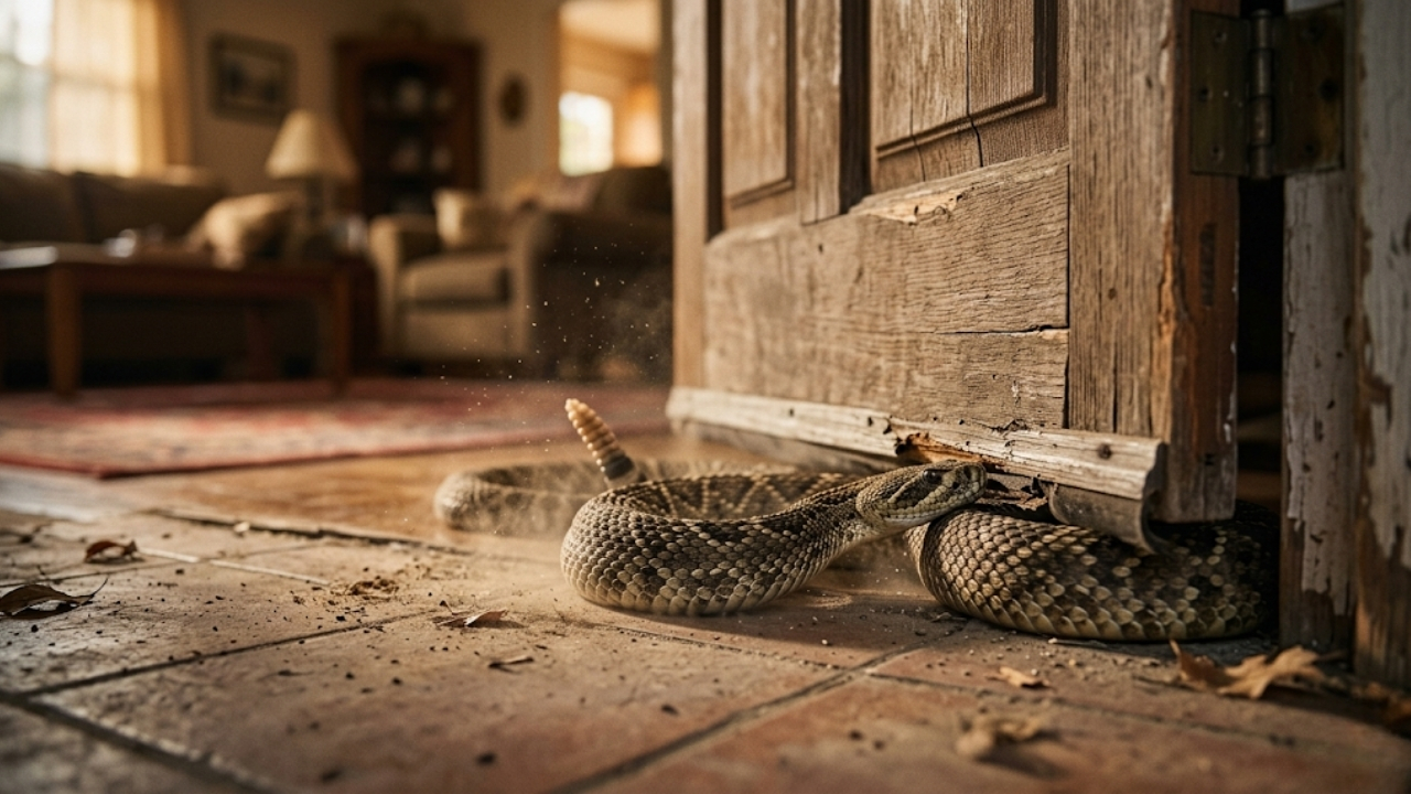 Aprenda a identificar e vedar frestas para proteger sua família de cascavéis invasoras.