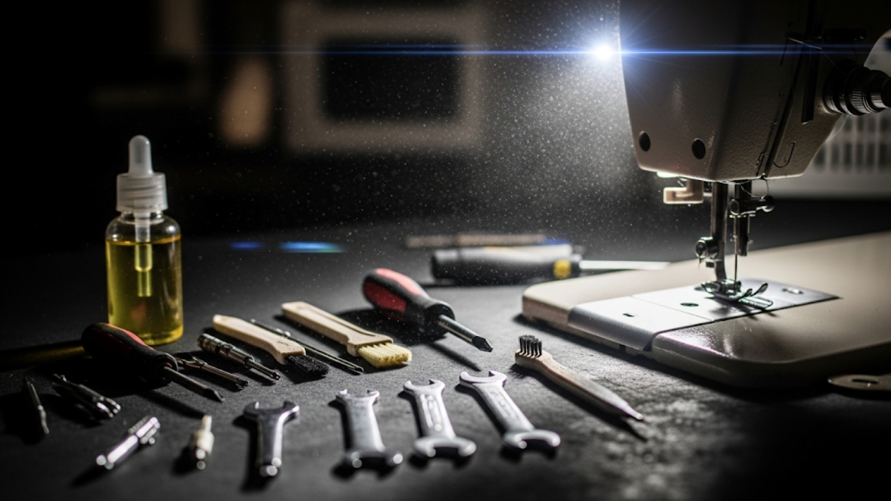 Aprenda a limpar e lubrificar sua máquina para evitar quebras e garantir costuras impecáveis.