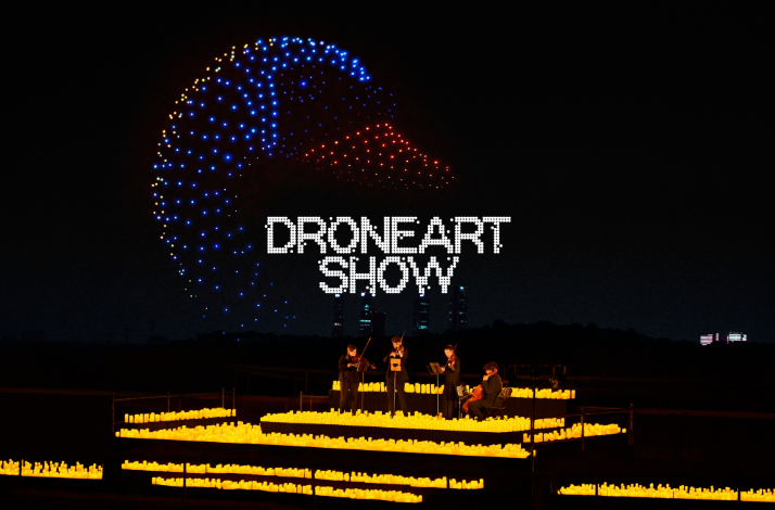 DroneArt Show Four Seasons transforma o céu da capital gaúcha com muita tecnologia. Evento está com os últimos ingressos disponíveis