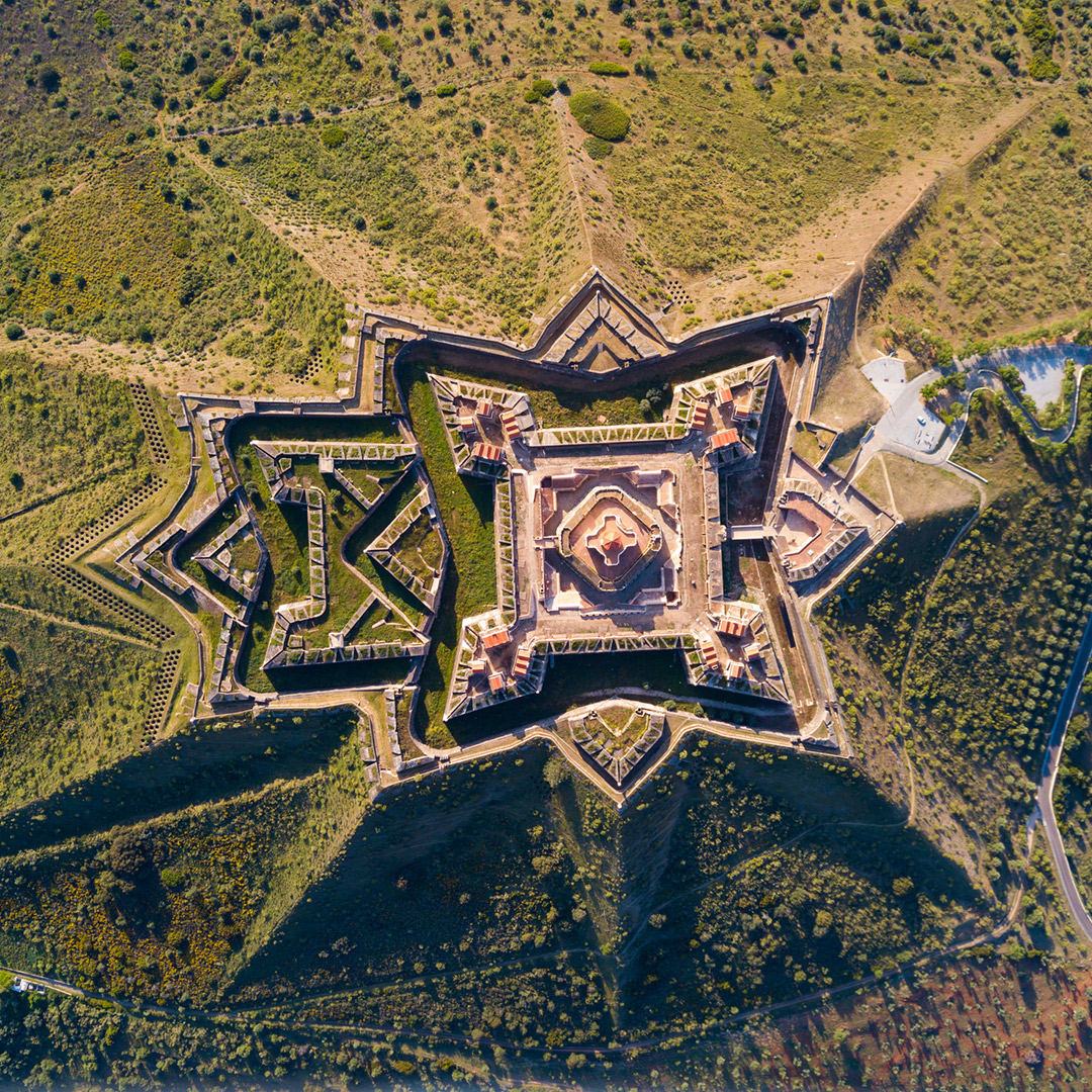 Cidade em forma de estrela é a maior fortaleza do planeta