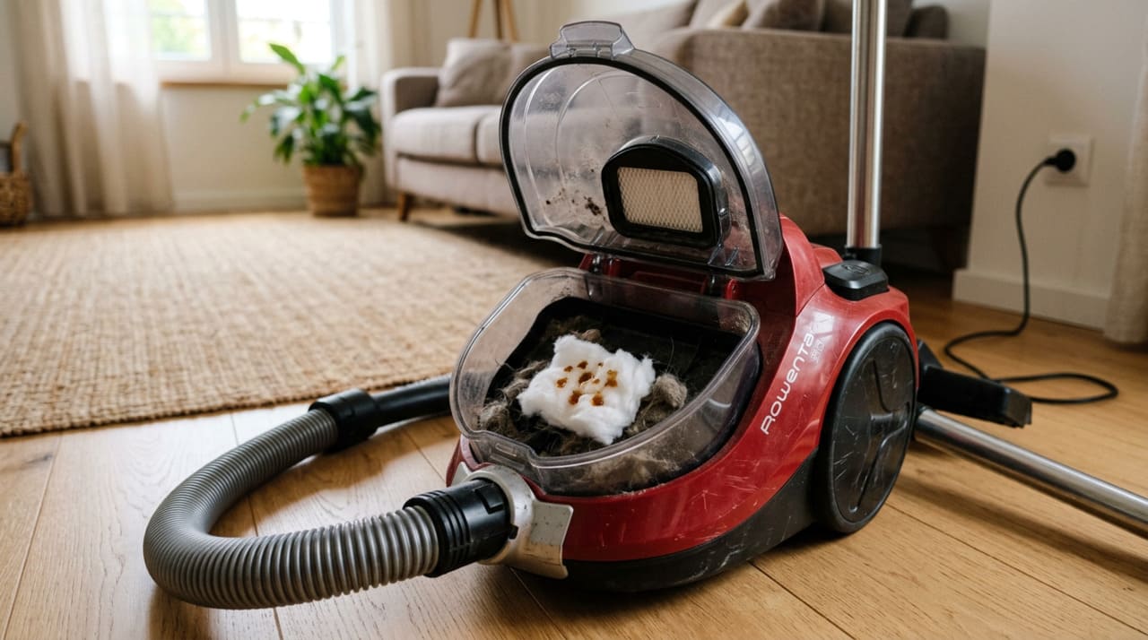 Nas casas mais cheirosas o aspirador não tem cheiro de pó porque usam algodão com essência para perfumar o ambiente