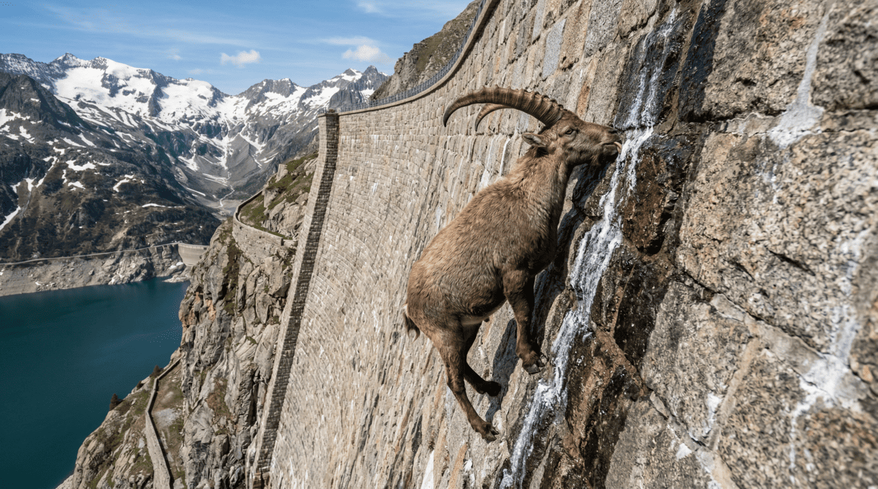O segredo está na anatomia extraordinária dos cascos dessas cabras-monteses